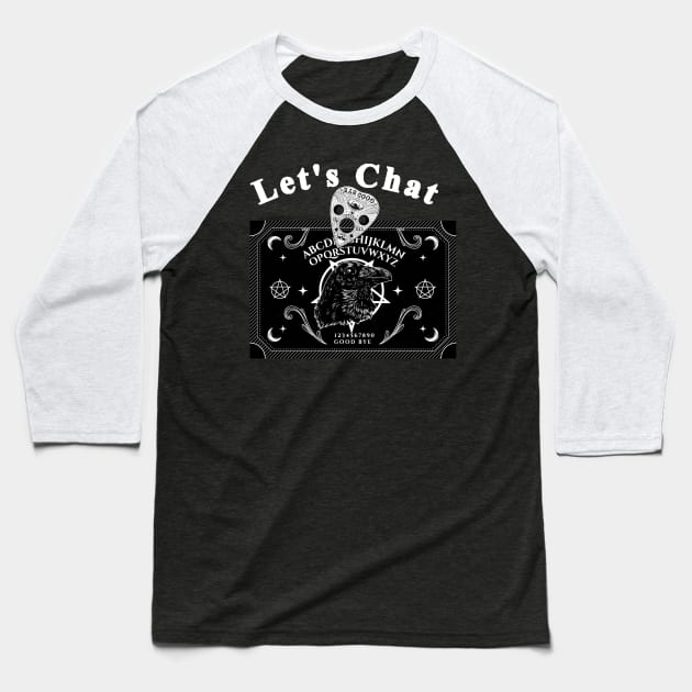 Let's Chat Baseball T-Shirt by Quinzel's Tees